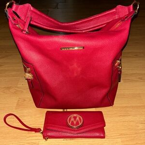 MKF collection by Mia K purse and matching wallet